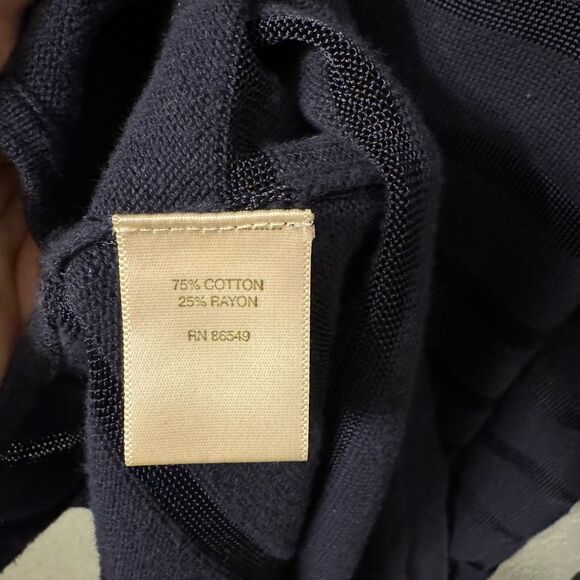 Tommy Bahama Navy Blue Sweater Dress - Picture 4 of 5